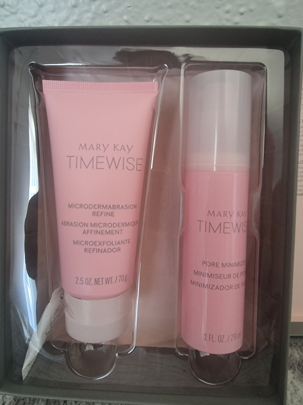 Mary Kay Timewise Pink Microdermabrasion & Pore Minimizer Set